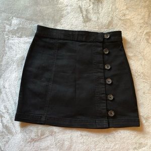 Forever 21 Black Mini Skirt